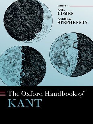 cover image of The Oxford Handbook of Kant